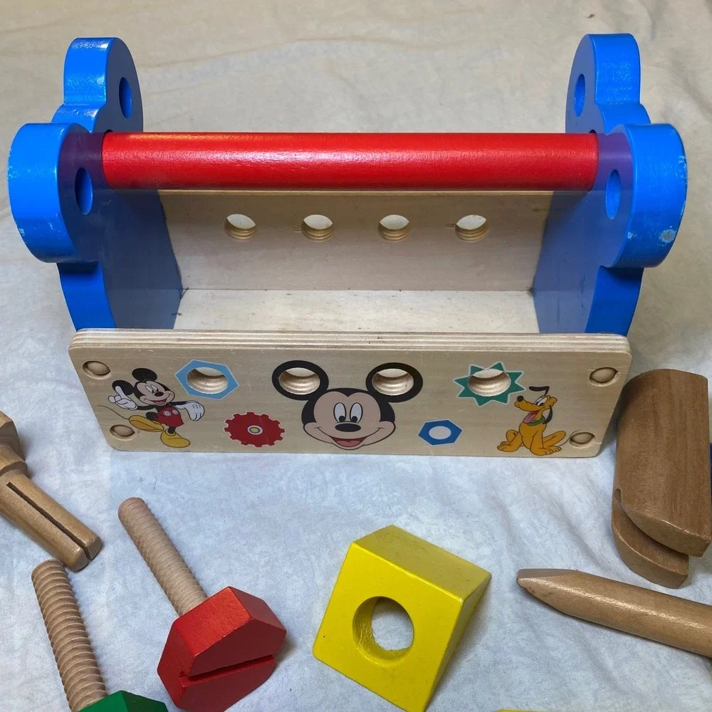 Disney‎ Mickey Mouse Clubhouse Wooden Tool Kit Melissa & Doug Missing Piece